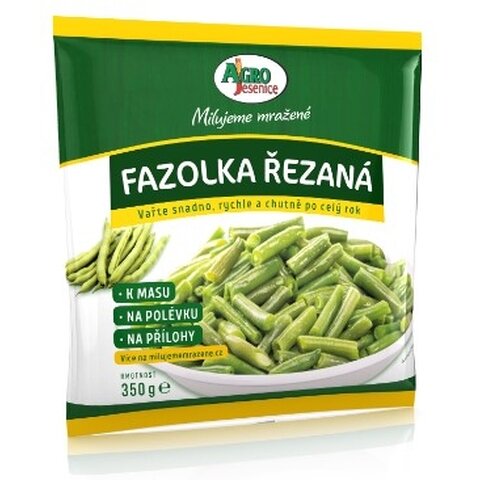 AGRO JESENICE FAZOLKA ŘEZANÁ MRAŽENÁ ZELENINA 350G