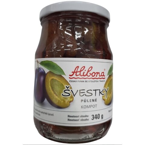 ALIBONA ŠVESTKY 340G/PP180G