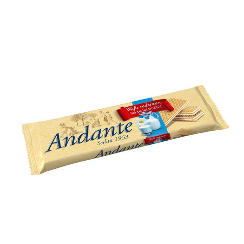 ANDANTE WAFLE MLÉČNÉ 130G