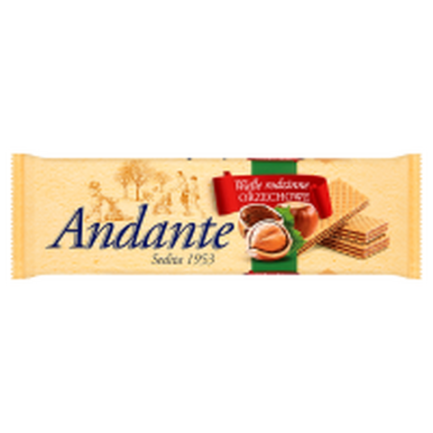 ANDANTE WAFLE OŘECHOVÉ 130G