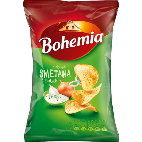 BOHEMIA CHIPS SMETANA 60G