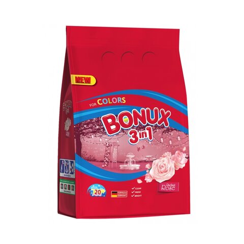 BONUX 3V1 COLOR 20PD RADIANT ROSE 1,5KG