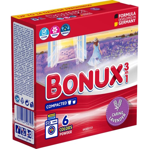 BONUX COMPACT LAVENDER 390G