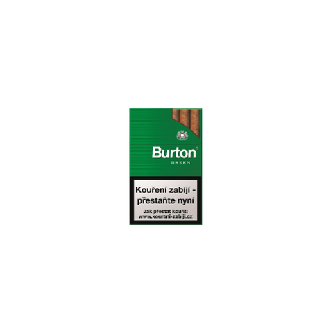 BURTON GREEN CIGARILLOS 17KS