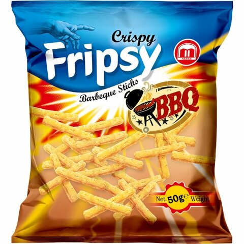 FRIPSY BRAMBOROVÉ HRANOLKY BBQ 50G