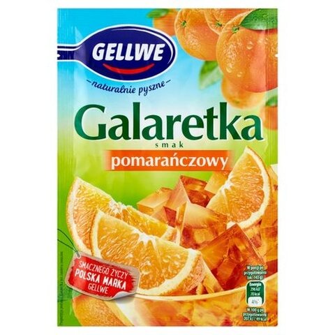 GELLWE GALARETKA ŽELÉ S POMERANČOVOU PŘÍCHUTÍ 75G