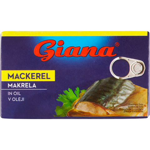 GIANA MAKRELA OLEJ 125G