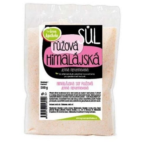 GREEB APOTHEKE RŮŽOVÁ HIMÁLAJSKÁ SŮL 500G