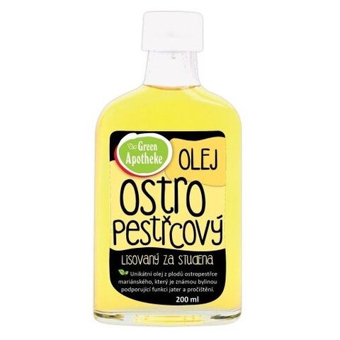 GREEN APOTHEKE OSTROPESTŘCOVÝ OLEJ 200ML