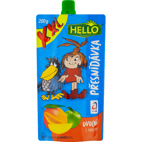 HELLO PŘESNÍDÁVKA MANGO 200G