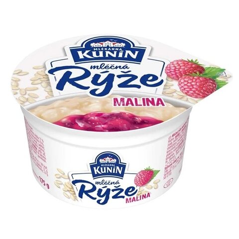 KUNÍN MLÉČNÁ RÝŽE MALINA 175G