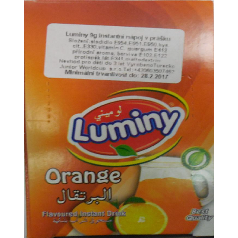 LUMINY NÁPOJ V PRÁŠKU ORANGE 9G