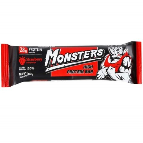 MONSTERS PROTEIN STRAWBERRY 80G