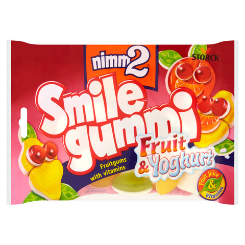 NIMM2 SMILEGUMMI FRUIT YOGHURT 100G