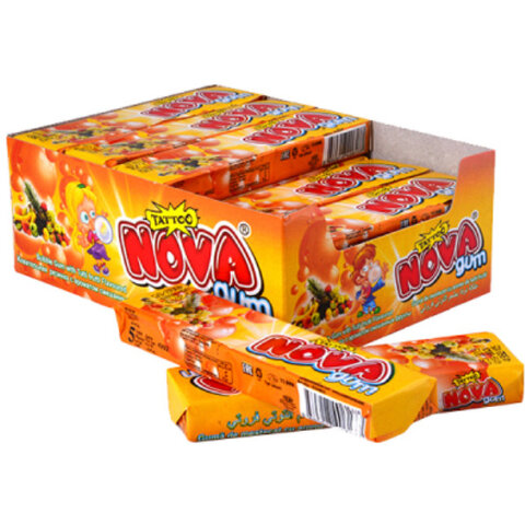 NOVA GUM TUTTI FRUTTI 18G