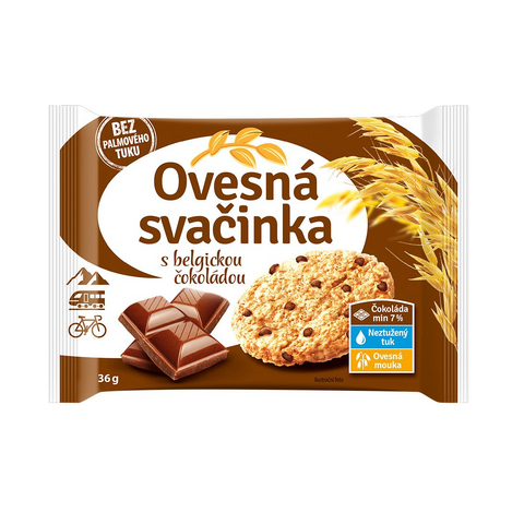 OVESNÁ SVAČINKA S ČOKOLÁDOU 39G