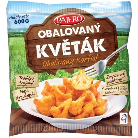 PAJERO OBALOVANÝ KVĚTÁK ZMRAŽENÝ 600G