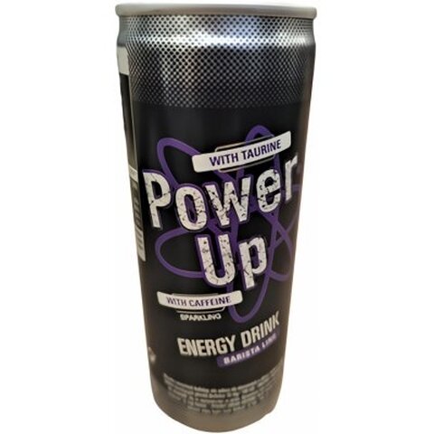 ZRUŠENO POWER UP ENERGETICKÝ NÁPOJ BARISTA LINE 250ML