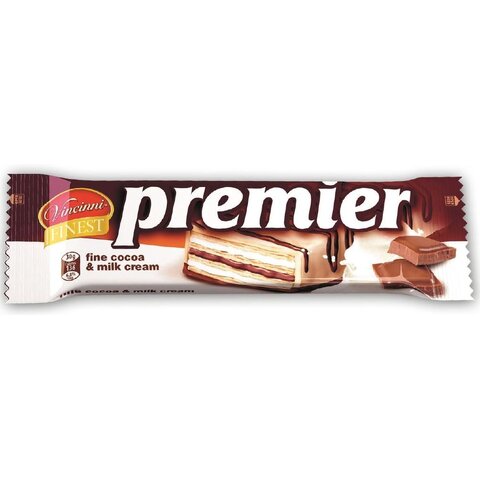 PREMIER OPLATKA COCOA & MILK CREAM 30G