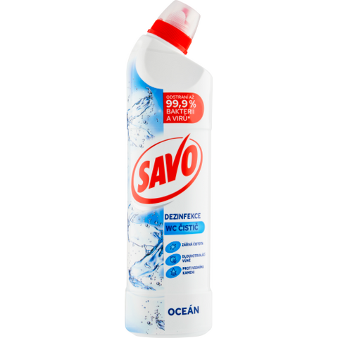 SAVO OCEAN WC ČISTIČ 700ML