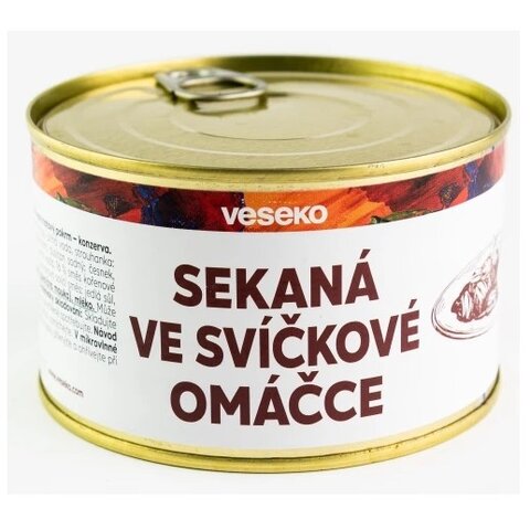 SEKANÁ VE SVÍČKOVÉ OMÁČCE 400G
