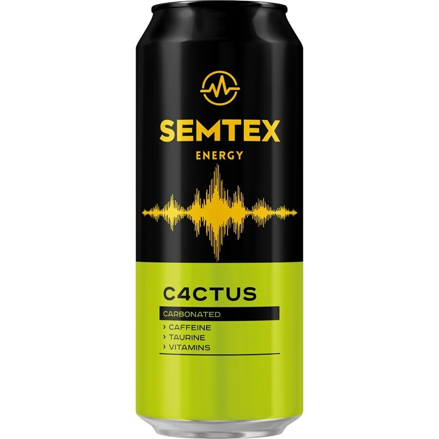 SEMTEX CACTUS ENERGETICKÝ NÁPOJ 500ML