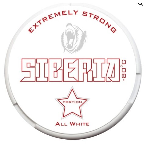 SIBERIA ALL WHITE 15GR STRONG