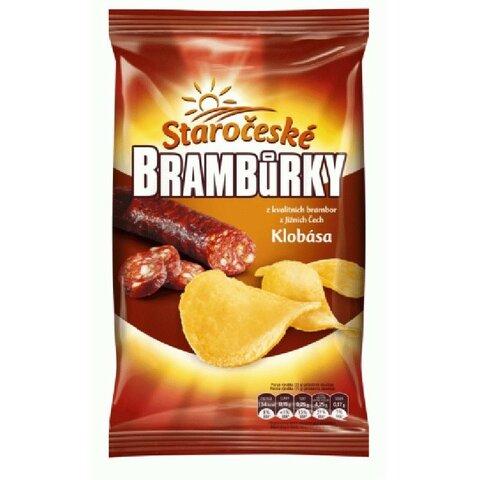 STAROČESKÉ BRAMBŮRKY KLOBÁSOVÉ 80G