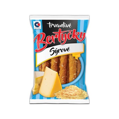 TRVANLIVÉ BERTYČKY SÝROVÉ 90G