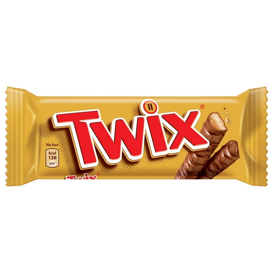 TWIX SUŠENKA S KARAMELEM V MLÉČNÉ ČOKOLÁDĚ 50G