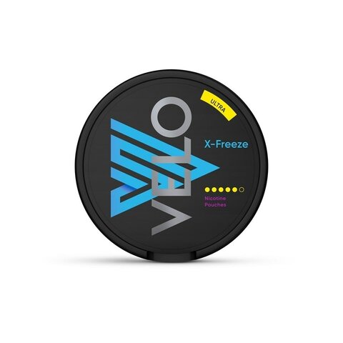 VELO X-FREEZE ULTRA NIKOTINOVÉ SÁČKY