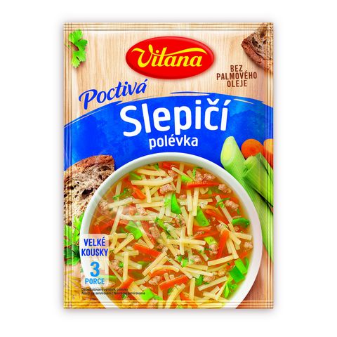 VITANA POLÉVKA POCTIVÁ SLEPIČÍ 85G