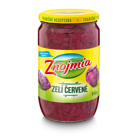 ZNOJMIA ZELÍ ČERVENÉ 640G/PP 360G