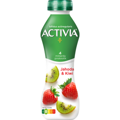 ACTIVIA NÁPOJ JAHODA KIWI 280G