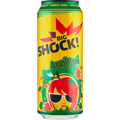 BIG SHOCK APPLE 500ML PLECH