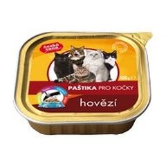 ČC PAŠTIKA PRO KOČKY HOVĚZÍ 100G