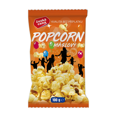 ČESKÁ CENA POPCORN MÁSLOVÝ 100G