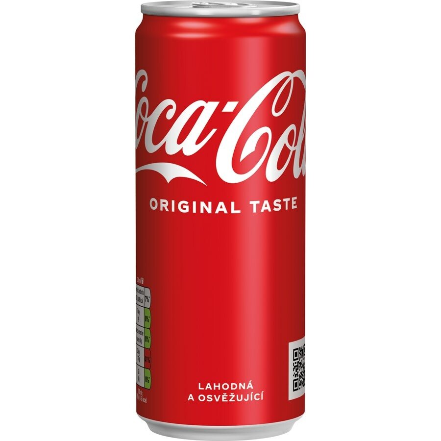 COCA COLA PLECH 330ML