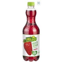 HELLO HUSTÝ SIRUP JAHODA 700ML