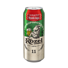 KOZEL 11° SVĚTLÝ LEŽÁK 500ML PLECH
