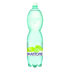 MATTONI MINERÁLNÍ BÍLÉ HROZNY PERLIVÁ 1,5L PET