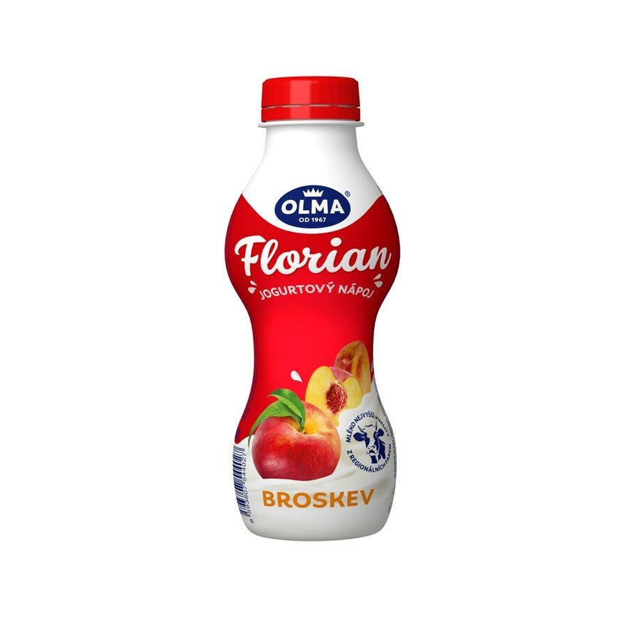 OLMA FLORIAN JOGURTOVÝ DRINK BROSKVOVÝ 400G
