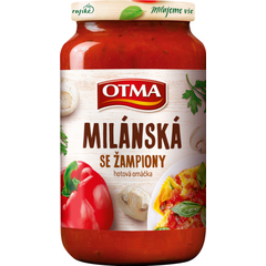 OTMA GURMÁN MILÁNSKÁ OMÁČKA SE ŽAMPIONY 350G