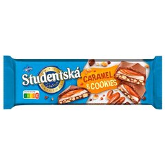 STUDENTSKÁ PEČEŤ CARAMEL A COOKIES 235G