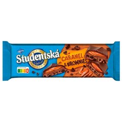 STUDENTSKÁ PEČEŤ CARAMEL & BROWNIES 240G