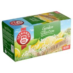 TEEKANNE WORLD OF FRUITS ČAJ GARDEN SELECTION ČERNÝ BEZ CITRON 45G