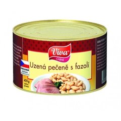 VIVA UZENÁ PEČENĚ S FAZOLÍ 400G